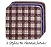 Ultra Waterproof Washable Seat Pad (20 x 22 Inch) for Incontinence - Seniors, Adult, Children, or Pet Underpad - Triple Layer Chair Cover Protector, 24 Ounce Absorbency (Brown) by BrightCare