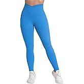 Sunzel Sunlissia Hidden Butt Lifting Scrunch Workout Leggings for Women Crossover High Waist Yoga Pants with Tummy Control