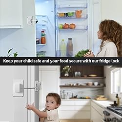 Ougourim Refrigerator Lock - Upgraded Combination