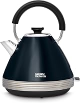 Morphy Richards Venture Pyramid Kettle 1.5L 3kW Easy View Window