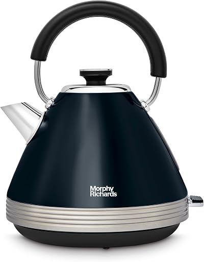 Morphy Richards Venture Pyramid Kettle 1.5L 3kW Easy View Window