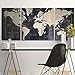 MasterPieces Old World Map Blue by Avery Tillmon Graphic Art on Wrapped Canvas Set, 3 Piece