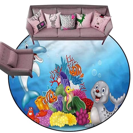  Floor Mat Entrance Doormat Aquarium Ocean
