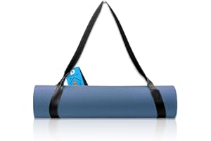 DZSEE Adjustable Yoga Mat Carrier Strap, Durable Yoga Mat Sling, Multi-Size Yoga Strap for Mat, Yoga Mat Holder Straps, Stretching Band