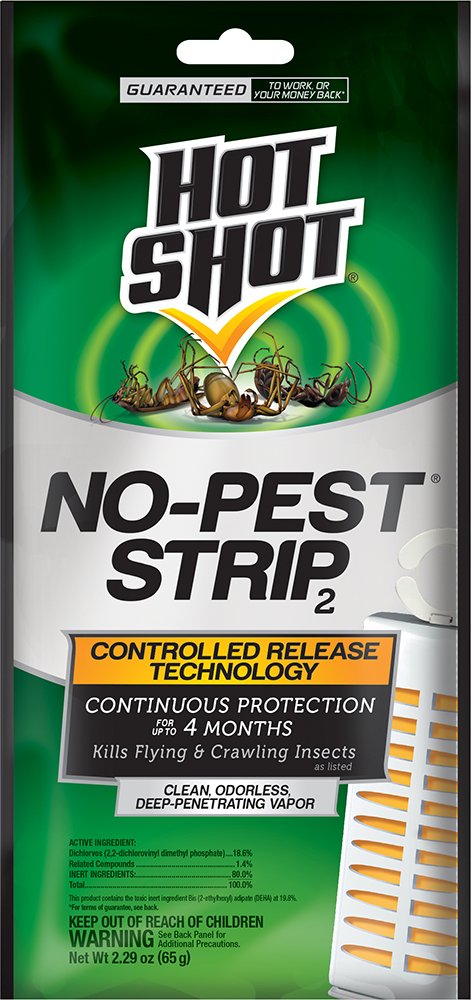 3 Pack HOT SHOT NO PEST Strip, Units Per Package: 1