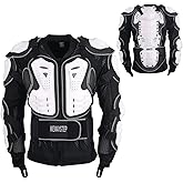 WEWAYSTEP Motorcycle Protective Jacket Full Body Armor, Chest Spine Protection Dirt Bike Gear for Men Motocross MTB Racing
