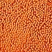 Bedford Home Bath Mat - 58x24-Inch Bathroom Runner with Non-Slip Backing - Absorbent High-Pile Chenille Memory Foam Bathroom Rug (Orange)