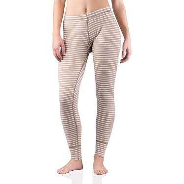 Leggings Thermique Femme En Coton Long - Sous-vêtement Chaud Avec Poches Pour Yoga Et Extérieur