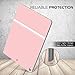 MoKo Case for New iPad Pro 12.9 Inch 2017 - Premium Light Weight Stand Folio Shock Proof Cover Protector for Apple New iPad Pro 12.9 Inch 2017 & 2015 Tablet, PINK (with Auto Wake/ Sleep)