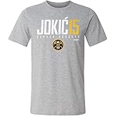 500 LEVEL Nikola Jokic Denver Nuggets Shirt - Nikola Jokic Denver Nuggets Elite WHT