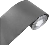Simplemuji Dark Gray Matte Wallpaper Border Self Adhesive Waterproof Wall view 3