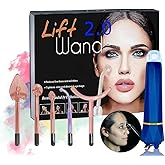 Lift Wand 2.0 Facial Anti-Aging Skin Therapy Wand Up to 20 Watt Power Includes 5 attachments w/Exclusive Nose Attachment w/ 3 Prong Safety Cord
