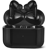 Amazon Basics Bluetooth 5.4 True Wireless Earbuds, IPX4 Waterproof, in-Ear with Mic, 28 Hours Battery Life, Charging Case, Black