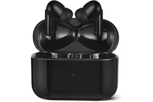 �鶹�� Basics Bluetooth Headphones True Wireless Earbuds IPX4Waterproof, in-Ear w/Mic,Charging Case, Black