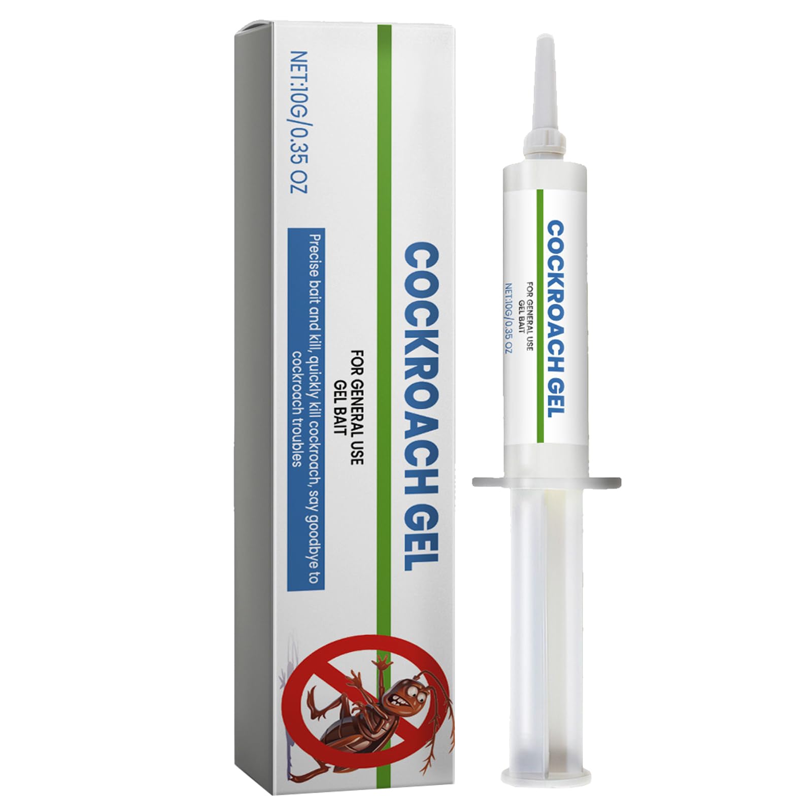Cockroach Killer Gel Bait,Roach Trap Master,Strong Cockroach Catcher,Powerful Cockroach Repellent Insect Roach Killer,Cockroach Eliminator,Ready to Use Cockroach Killer 10G