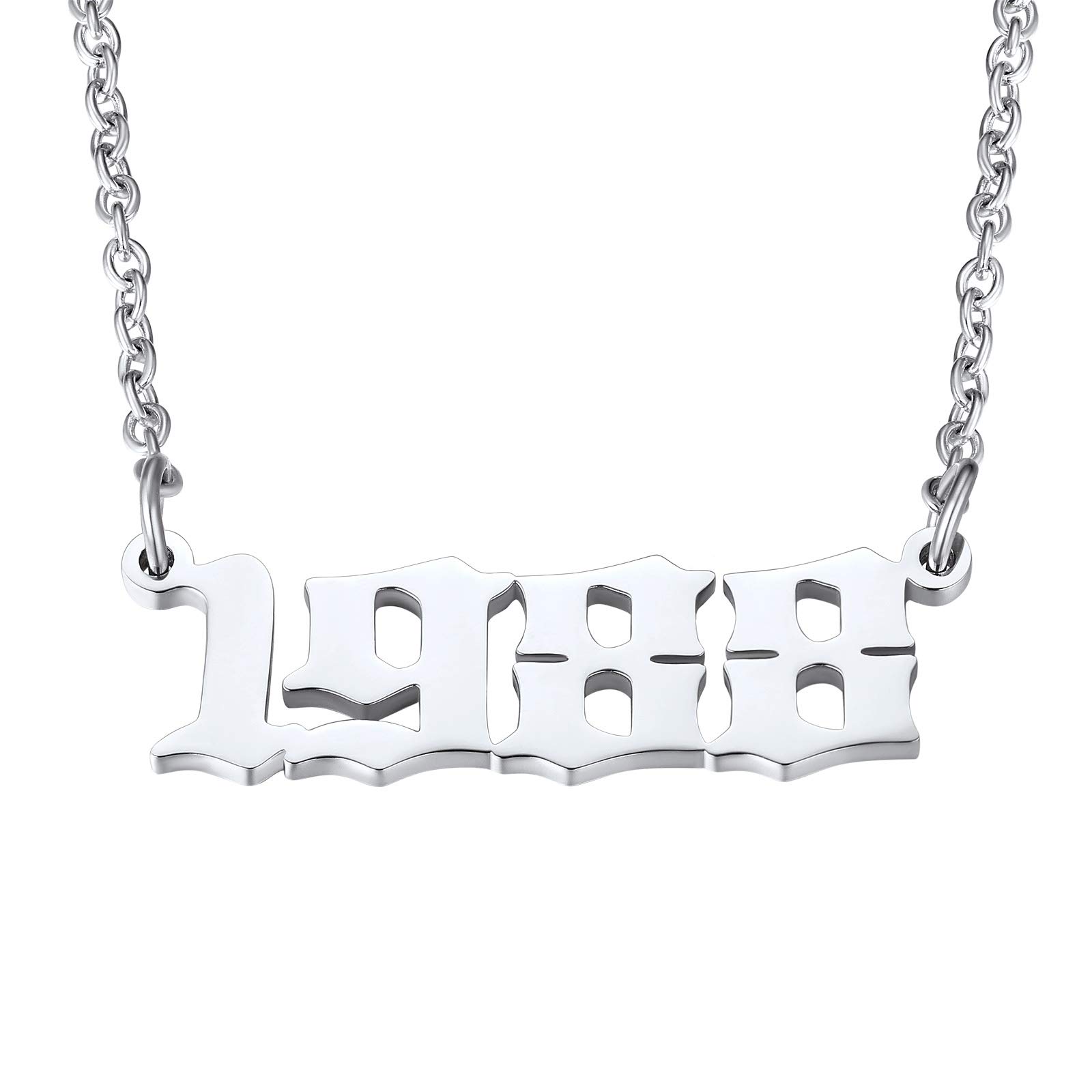 FindChic Birthyear Neckalce 1988 Necklace for Women