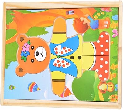 Tiny Souls Teddy BearWodden Puzzle