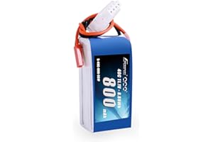 Gens ace 3S 800mAh 11.1V 40C LiPo Battery Pack with JST Plug for 200 250 Heli 800mm Warbirds Eflite Blade CP CP Pro Helicopter Compare to E-flite EFLB8003SJ30