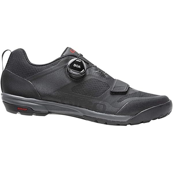 Amazon.com | Giro Privateer Lace Cycling Shoes - Men's Black 39