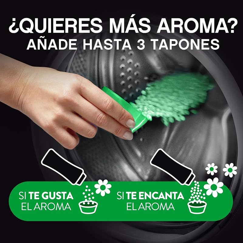 Pérolas de Perfume INstoppables para Roupa, 41 Lavagens (495g), Amaciador de fragrância Ariel, Realçador de Frescura