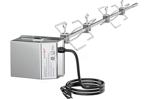 onlyfire Stainless Steel Grill Rotisserie Kit Replacement for Weber Genesis II and Genesis II LX 4 & 6 Burner Gas Grills, NOT FIT 2022 Genesis 400 Series Grills