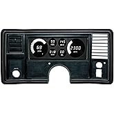 1985 El Camino Interior 1978-1988 Oldsmobile Cutlass Digital Dash Panel Red LED Gauges Made In The USA E Car Dashboard Digital Clock - Foto 11