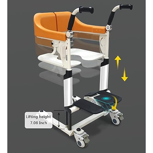 Patient Moving Chair Handicapped Elderly Bath Chair Easy Transfer