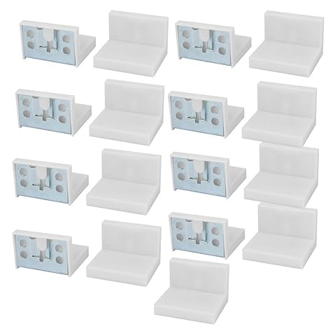 Sellify Cupboard Cabinet Wardrobe 50mmx45mm Iron Corner Brace