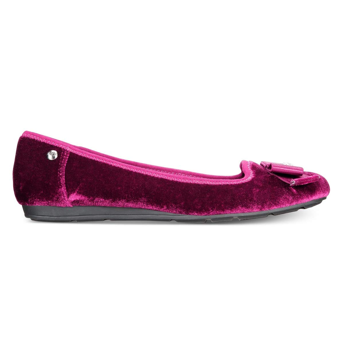 Anne Klein Sport Women's Alivia Slip-On Ballet Flats (7.5 M US, Wine Multi) - Image 3