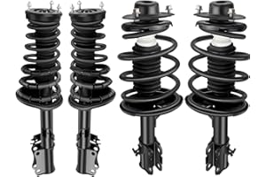 SCITOO Front and Rear Shock Absorber Assembly Fit for 1997-2001 for Lexus Es300, 1997-2001 for Toyota Camry, Complete Shock and Strut Assembly Kit Fit for 271679 271678 271681 271680 4PCS