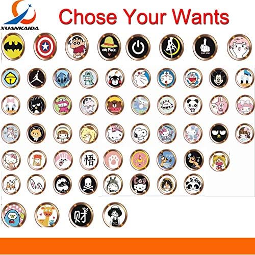 Cartoon Cute Touch ID Home Button Sticker for iPhone 5 5S SE 6 6S 7 8 Plus for Ipad air 2 Mini Fingerprint Identification Keypad
