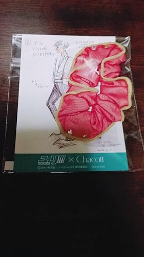 Amazon ユーリ On Ice Chacott ヴィクトル ニキフォロフ 離れずにそばにいて衣装布使用 シュシュ アニメ 萌えグッズ 通販
