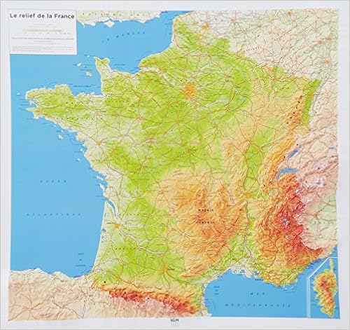 Livres Couvertures de RELIEF FRANCE GENERALE 1/1M4 (Français) Cartonné – 26 février 2015