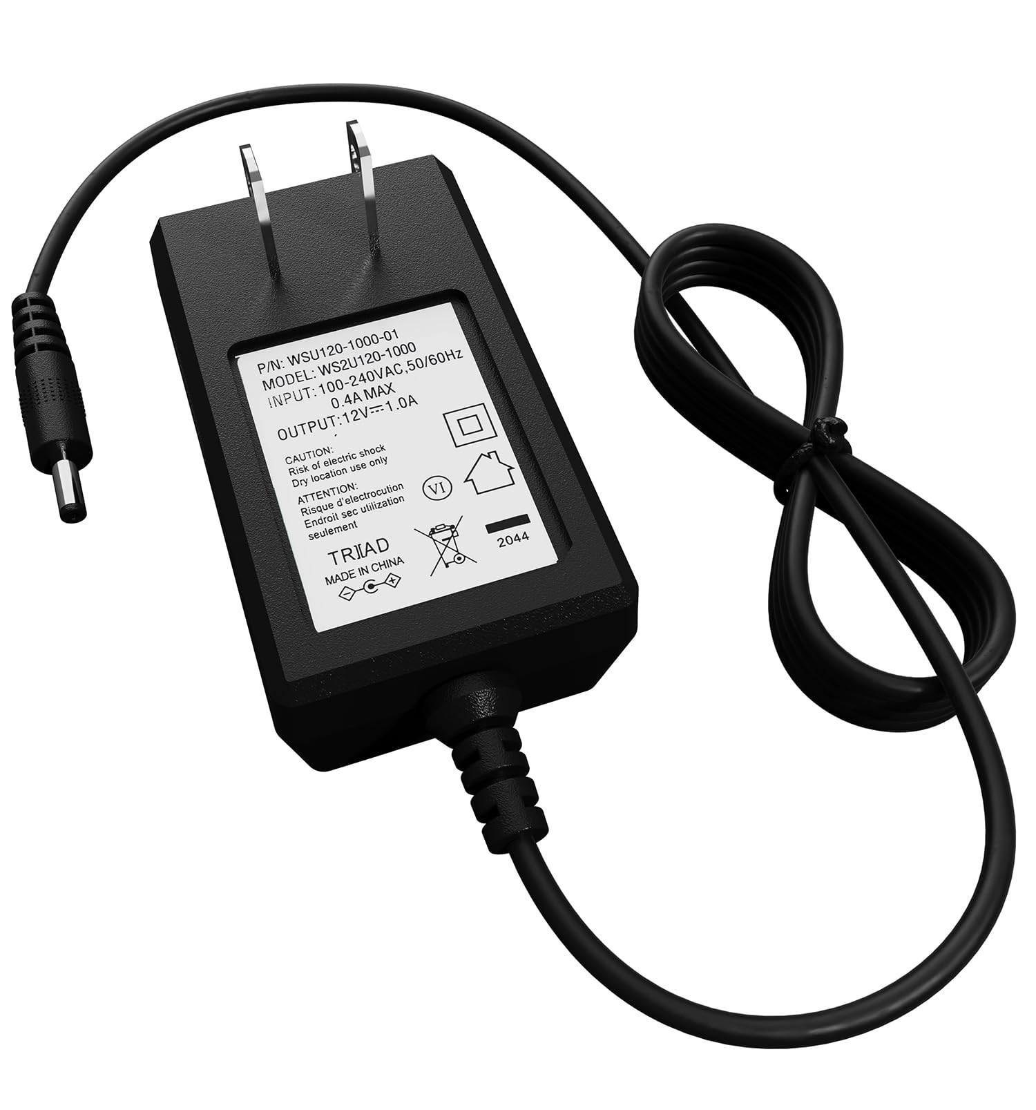 Photo 1 of 169031 AC Power Cord Adapter Kit for Moen MotionSense, MotionSense Wave and U by Moen Kitchen Faucets (169031 ac Adapter)