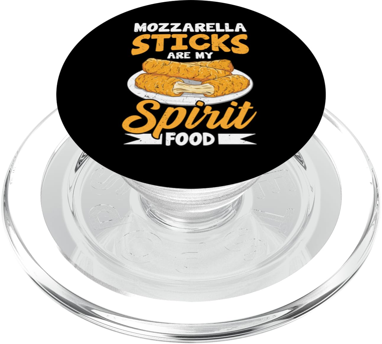 Mozzarella Cheese Delight For Cheese Stick Lover PopSockets PopGrip for MagSafe