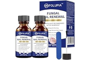 ENTFLHS Toenail Fungus Treatment Extra Strength,Nail Fungus Treatment For Toenail,Athletes Foot Treatment,Ingrown Toenail Treatment,Toe Nail Fungus Treatments For Fungi Nail 2 Pack (2 x 30ml Bottles）