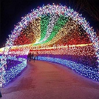 RAVSUR Enterprises Rice Lights Serial Bulbs Decoration Lighting for Diwali Christmas (Multicolored, 5 m) - Set of 10