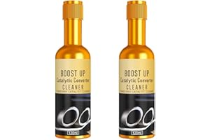 TEOTOPOA 2PCS Catalytic Converter Cleaner,Catalytic Converter Cleaner Auto Parts Engine,Fuel System Treatment Oil Additive for Gas and Diesel Car