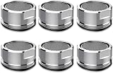 ElegantTin 6Pcs Water Saver Tap Aerator Replacement 24mm Stainless Silver
