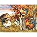 5D Diamond Painting Kit Full Drill, C-TOP DIY Rhinestone Crystal Embroidery Pictures Cross Stitch for Home Room Decoration for Adults Kids, Cocks Pattern Art Painting for Drawing Room 16