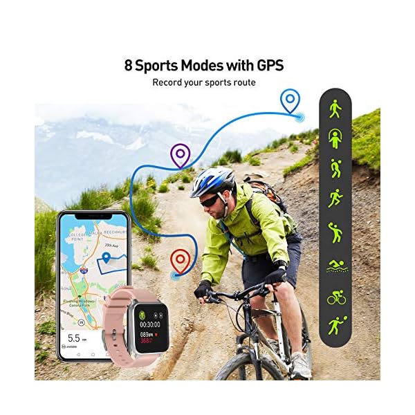 IDEALROYAL-Smart-Watch-P22-Fitness-Activity-Tracker-Heart-Rate-Monitor-with-14-Touch-Screen-Waterproof-Sleep-Monitor-Smart-Watch-Bluetooth-Camera-Control-Sport-Watch-Men-Women-for-Android-iOS IDEALROYAL Smart Watch, Fitness Tracker with Heart Rate Monitor, Sleep Monitor,1.4" Touch Screen,Waterproof Smartwatch Bluetooth Camera Control Fitness Watch for Man Woman Android iOS