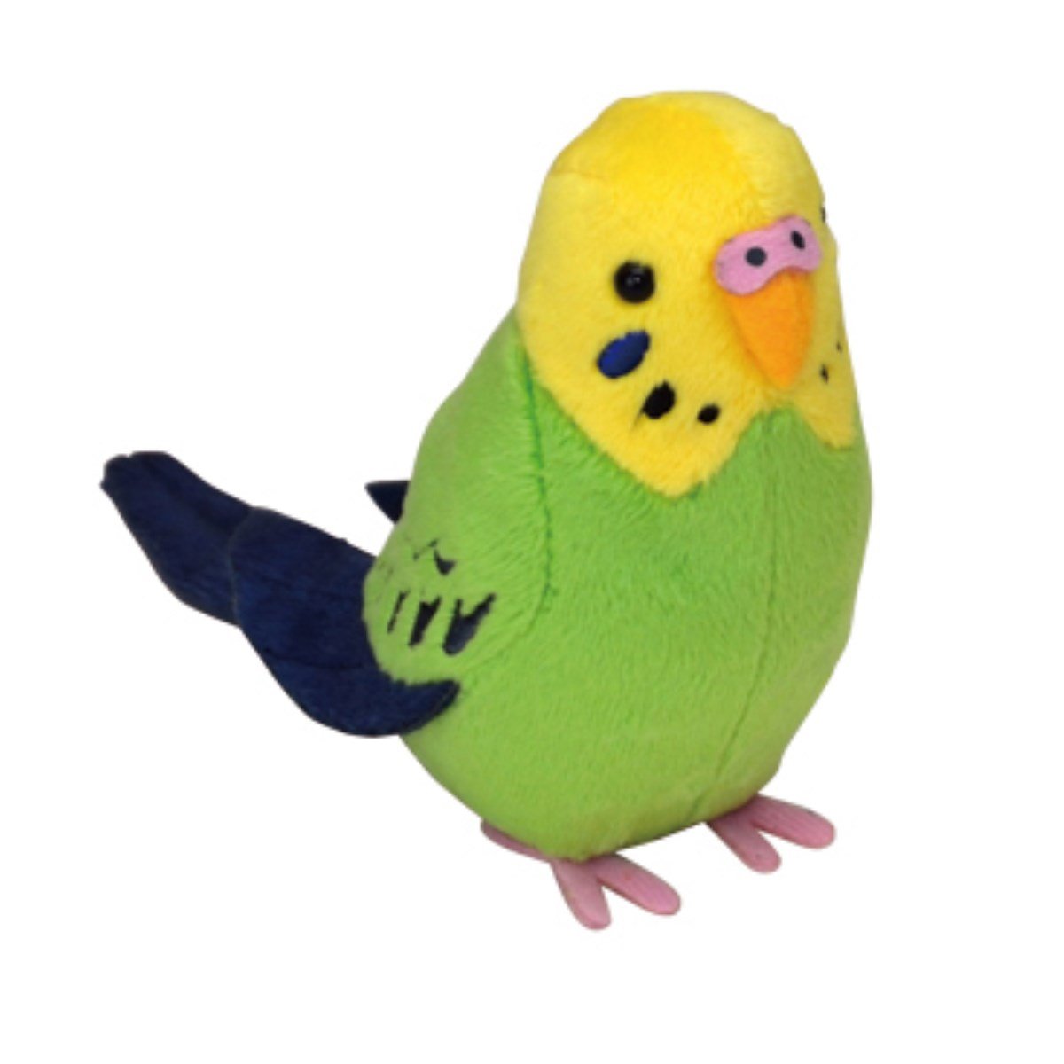 Kotri collection stuffed clip　Green Seikei Parakeet　801670