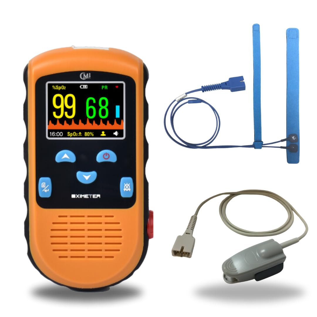 Handheld Pulse Oximeter Overnight Oximeter Continuous Infant Monitoring And Adult