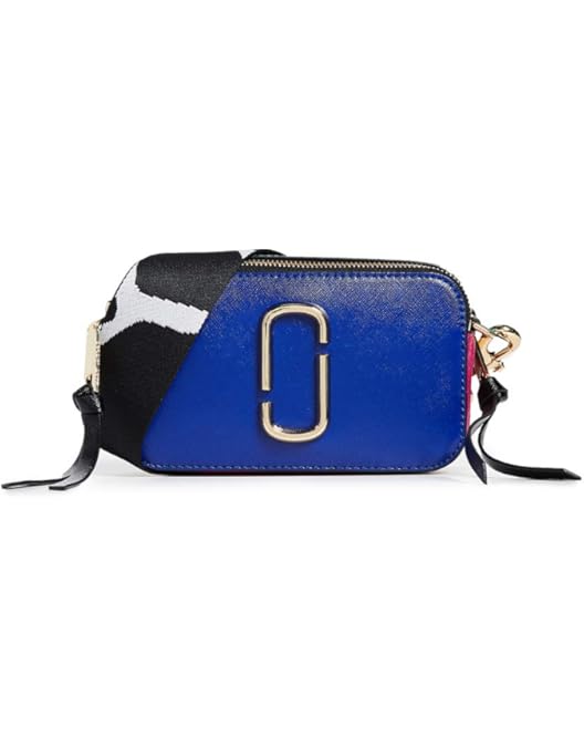 Marc Jacobs Womens The Zebra Haircalf Snapshot Black/White Onesize