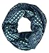Peach Couture Womens Scarves Bohemian Scarf Tribal Scarf Aztec Scarf Blue Scarf Infinity Scarf Circle Scarf Teal