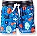 Gymboree Boys' Baby Blue Sea Creature Print Swim Trunk
