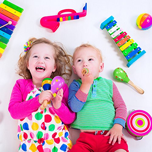 2 Hestya+Maracas+Favours+Colorful+Instruments