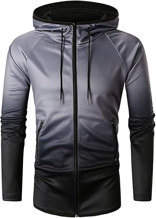 raglan sleeve zip pocket hoodie