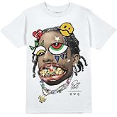 DopeSkill Graphic Tee Streetwear Hip Hop Hypebeast Street Style Crew Neck Unisex T-Shirt Sneaker Colour Matching Shirts Angel