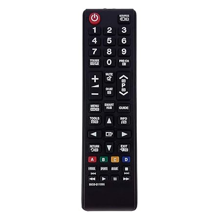 Ersatz TV Fernbedienung für Samsung UE48JU6050 Fernseher